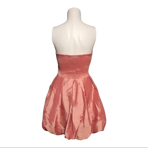 ROMEO & Juliet Couture Nude Pink Bubble Dress Size M Brand New - Picture 4 of 12